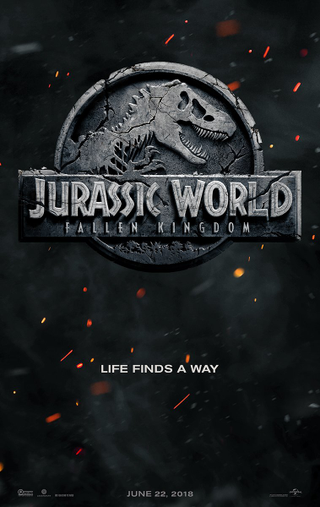 Illustration for article titled La secuela de Jurassic World se llama "Jurassic World: Fallen Kingdom", y este es su primer póster